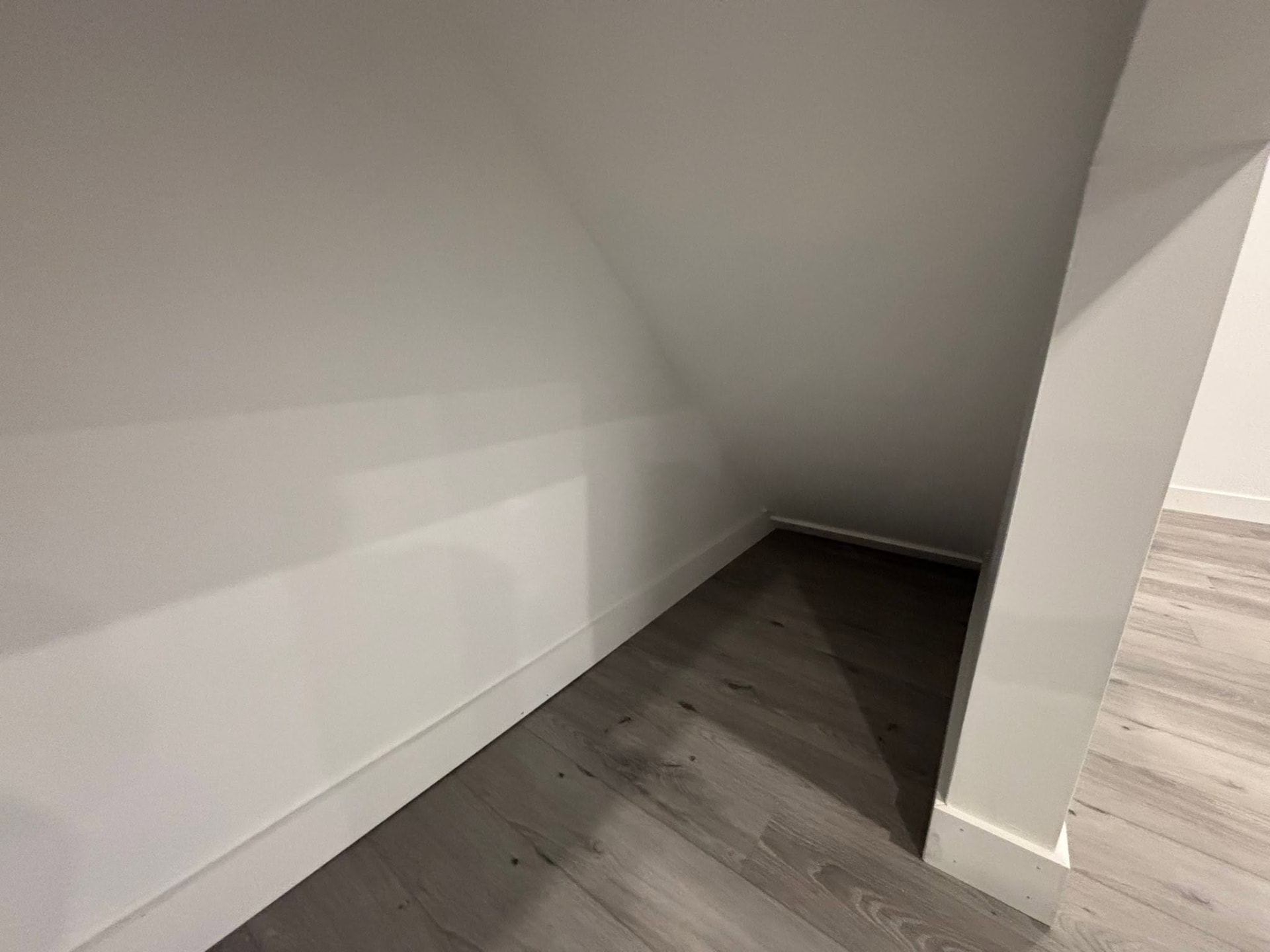 Travaux de gypse et de finition dans un sous-sol